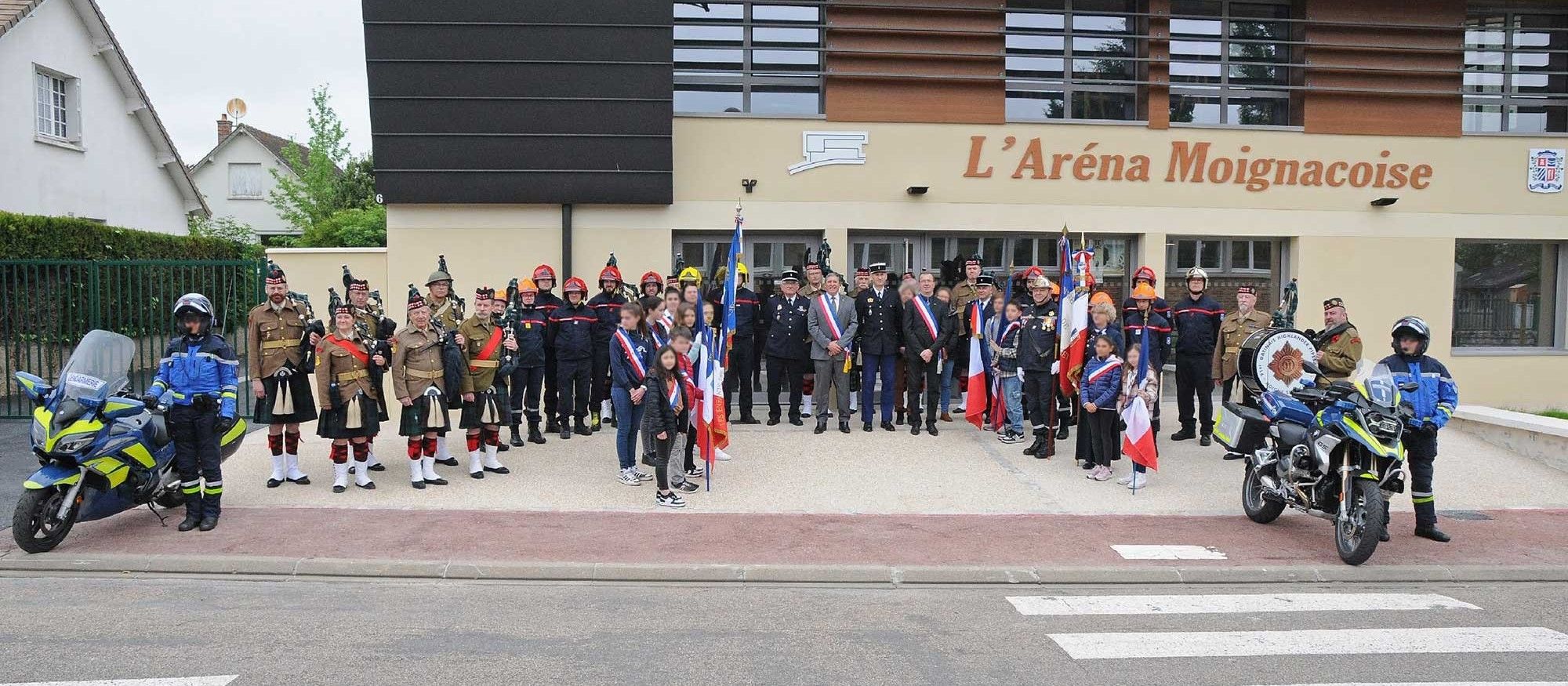 8 mai 1945 - commémoration à Moigny sur Ecole