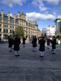 Manchester United Pipers for Peace 2022