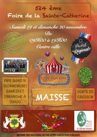 Foire Sainte Catherine - Maisse 2022