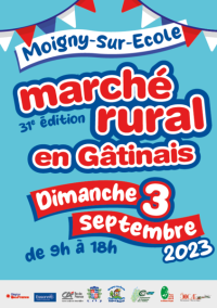 Marché rural de Moigny sur Ecole 3 septembre  2023